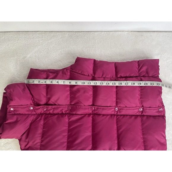 J. Crew Quilted Full Zip Puffer Vest Womens Size Small / Pink - Picture 4 of 5